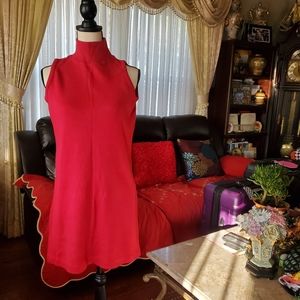Pink sleeveless dress